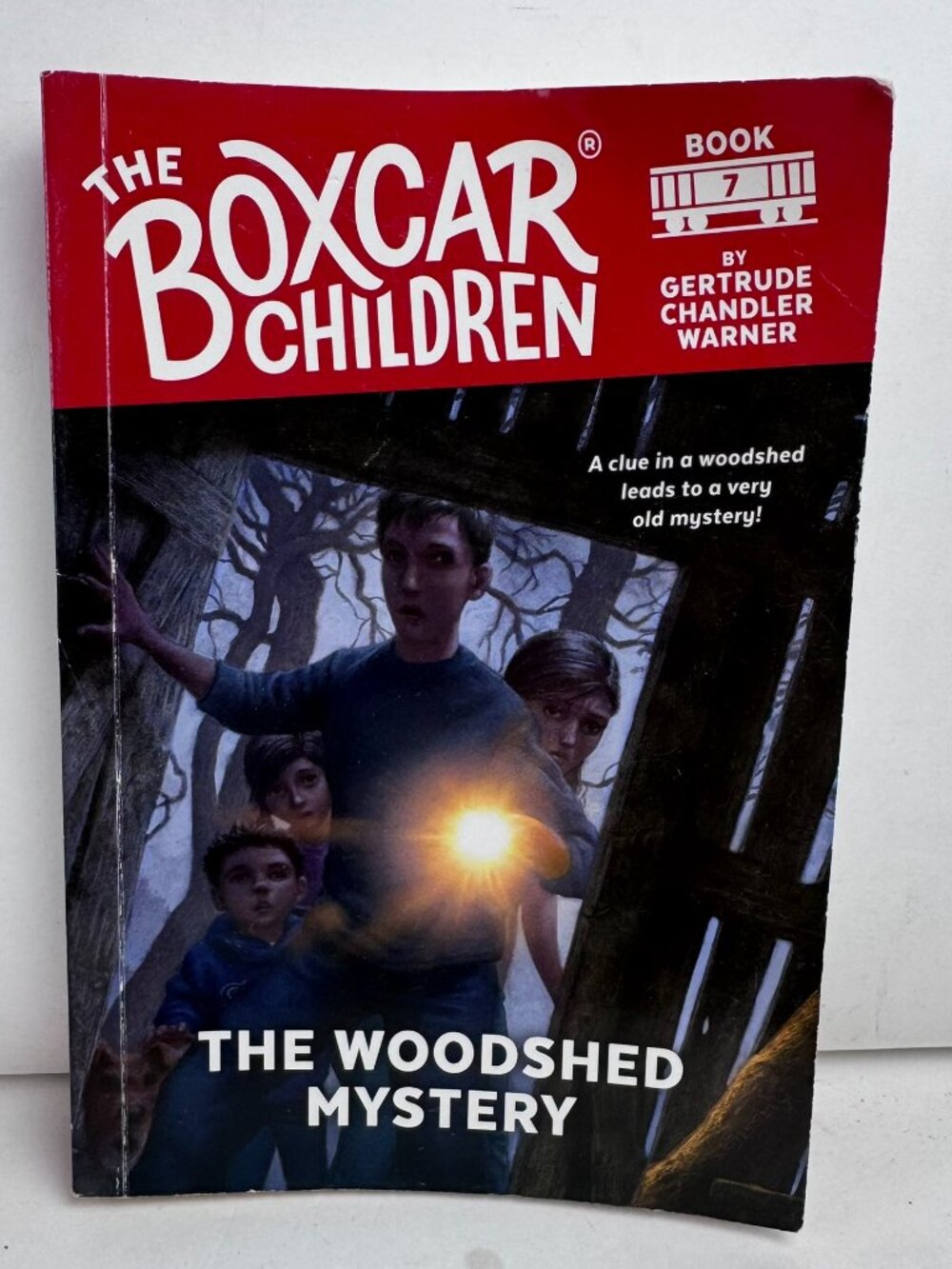 The Boxcar Children #7 The Woodshed Mystery Gertrude Chandler Warner Paperback